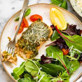 Pesto Salmon Recipe