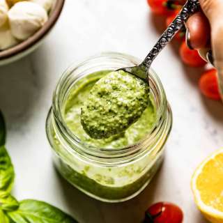Pesto Vinaigrette Recipe