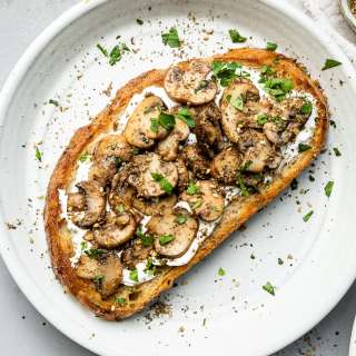 Mushroom Toast Recipe