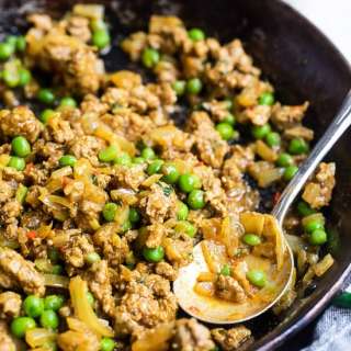 Lamb Keema with Peas