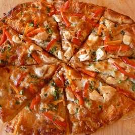 Thai Chicken Pizza Recipe