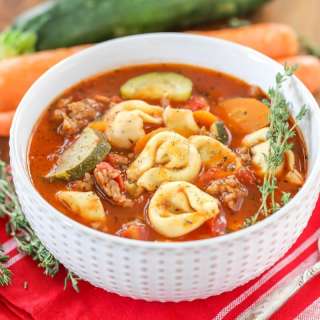 Easy Tortellini Soup