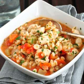 Hearty Chicken Stew Recipe with Barley