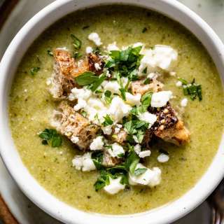Broccoli Feta Soup Recipe