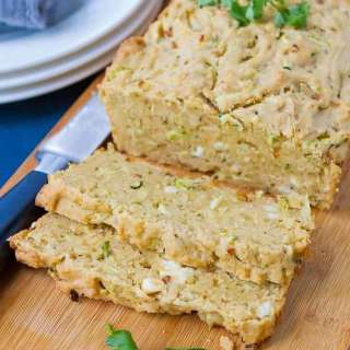 Savory Feta Olive Oil Zucchini Bread