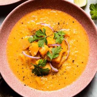 Butternut Squash Thai Curry Soup Recipe