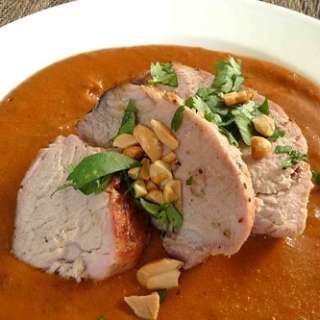 Rick Bayless’ Smoky Peanut Mole Recipe with Pork Tenderloin