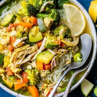 Turmeric Chicken Noodle Soup