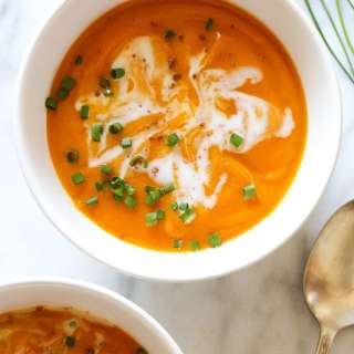 Slow Cooker Butternut Squash Soup Recipe