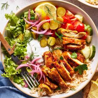 Chicken Shawarma Bowl Recipe