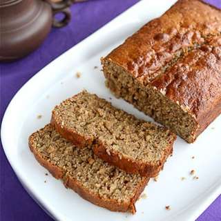 Peanut Butter & Banana Whole Wheat Quick Bread Recipe