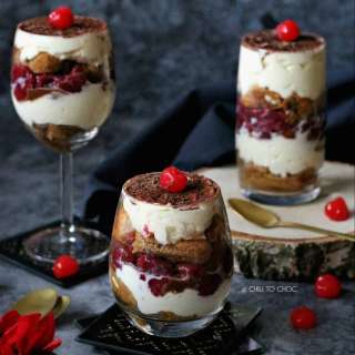 Black Forest Tiramisu
