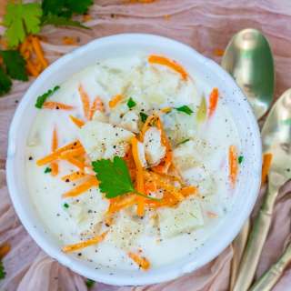 Instant Pot Cauliflower Soup