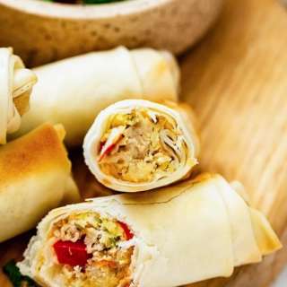 Breakfast Egg Rolls