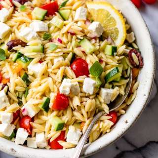 Greek Orzo Salad Recipe