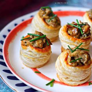 Chicken And Mushroom Vol Au Vent