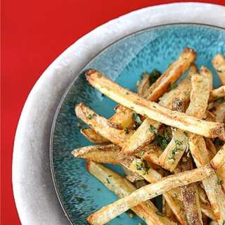 Baked French Fries with Indian Spices
