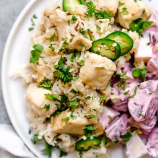 Instant Pot Indian Chicken and Rice Pulao