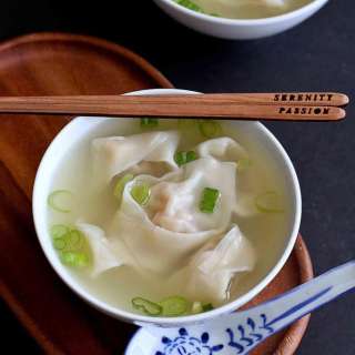 Shrimp & Pork Wonton Soup Recipe