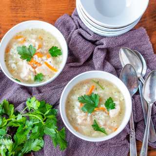 Instant Pot Chicken and Rice Soup Recipe