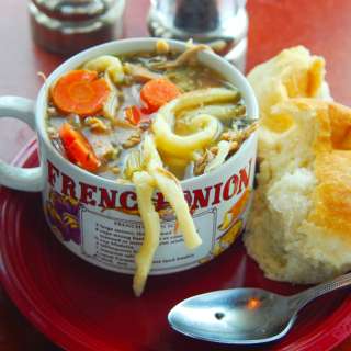 Chicken Noodle Soup from Scratch