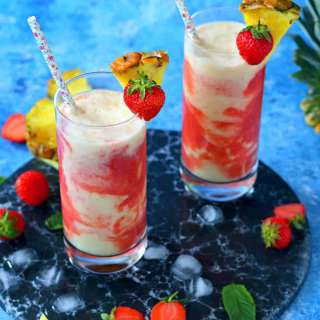 Virgin Strawberry Pina Colada