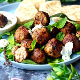 Easy Greek Meatballs (Keftedes)