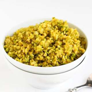 Curry Asparagus & Cauliflower Rice Recipe