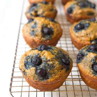 Banana Blueberry Muffins