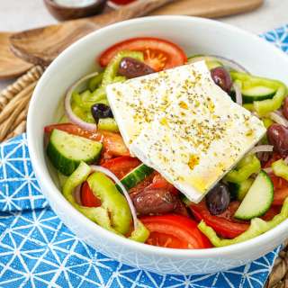 Horiatiki Salata (Greek Village Salad)