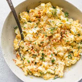 Lazy Deviled Egg Salad Recipe