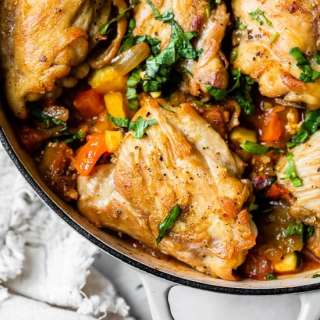 Ratatouille Baked Chicken