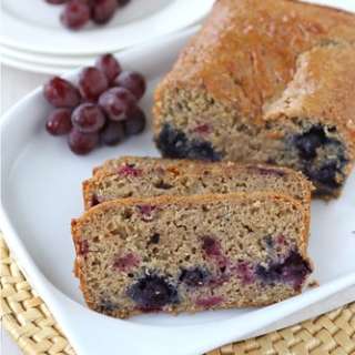 Lemon, Yogurt, Berry & Ginger Whole Wheat Quick Bread Recipe