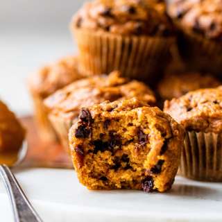 Pumpkin Chocolate Chip Muffins