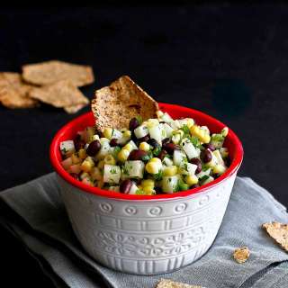 Jicama, Black Bean & Corn Salsa Recipe