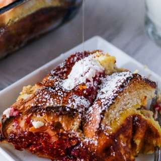 Overnight French Toast Bake with Cream Cheese