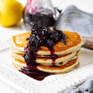 Lemon Blueberry Pancakes