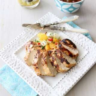 Grilled Chicken Recipe with Jicama & Orange Salsa