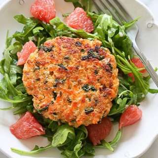 Salmon Quinoa Burgers