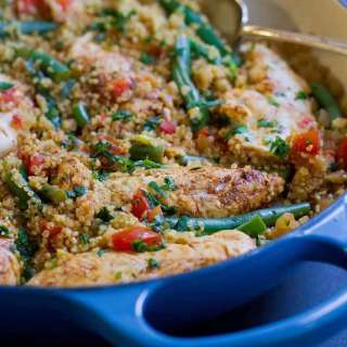 One-Pot Chili Lime Chicken & Quinoa