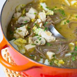 Turkey Soup Recipe with Soba Noodles