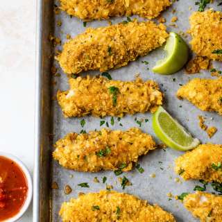 Tortilla Encrusted Chicken Tenders