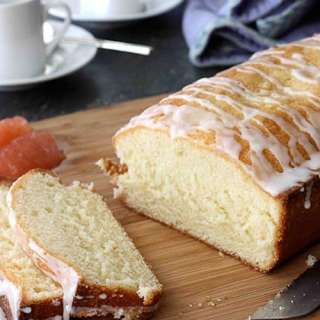 Glazed Pink Grapefruit Quick Bread Recipe