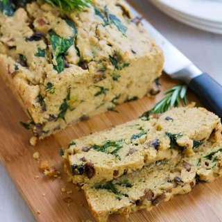 Mushroom Rosemary Olive Oil Bread