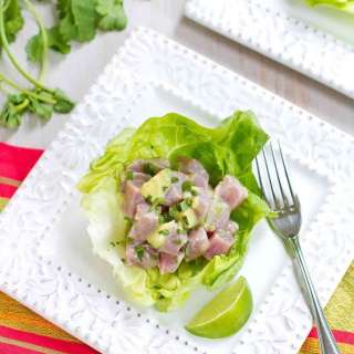 Margarita Ahi Tuna Ceviche