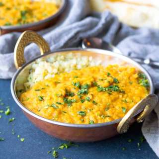 Red Lentil Dal {Instant Pot}