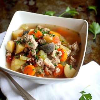 Slow Cooker Turkey & Potato Soup Recipe