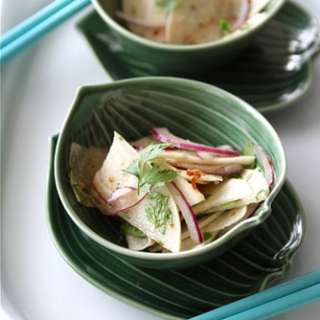 Thai Jicama & Red Onion Salad