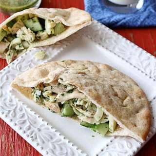 Chimichurri Chicken Pita Sandwich