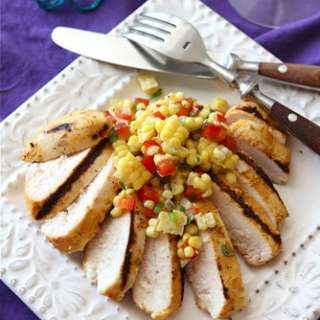 Grilled Curry Kefir Marinated Chicken